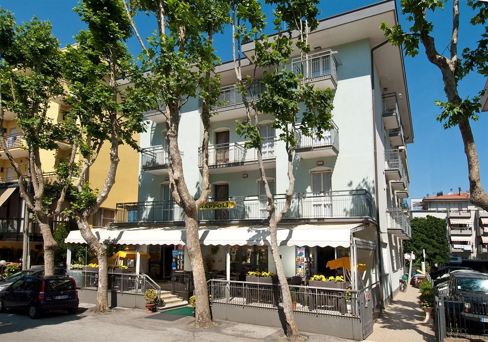 Albergo Grappoli Rimini Bagian luar foto